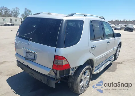 2005 Mercedes-Benz Ml 350 4Matic from USA, damaged, VIN 4JGAB57E05A568341